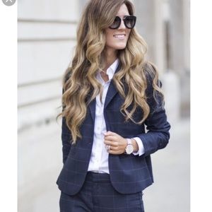 Banana Republic Windowpane Blazer